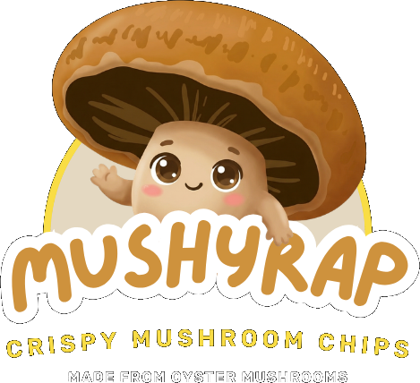 Mushyrap — Crispy Mushroom Chips